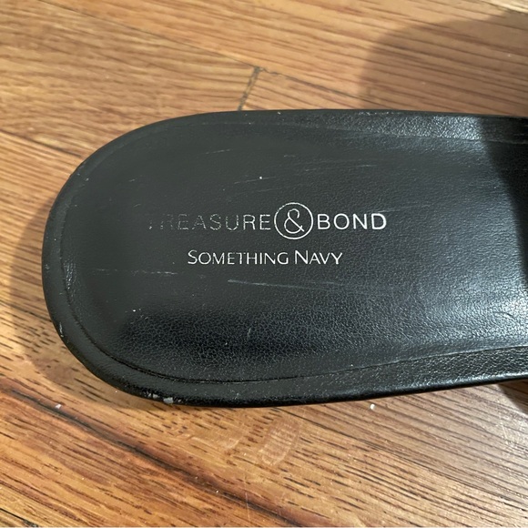 Treasure & Bond Black Studded Mules - Picture 3 of 4